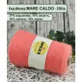 Пряжа Кид-Мохер MARE CALDO 37% кид-мохер, 15% шерсть, 30%/18%, 100гр./1300мет. цв. 929 ЯРК. Коралловый (вес 250гр.)