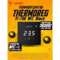 Терморегулятор электронный сенсорный для теплого пола Thermoreg TI-700 NFC черный с поддержкой NFC