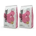 Nutriall Полнорационный корм для средних попугаев с фруктами 2 упаковки