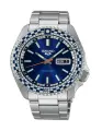 Наручные часы SEIKO 5 Sports, синий, серебряный