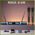 REXUS G-545 - профессиональная вокальная радиосистема, кардиоида, UHF