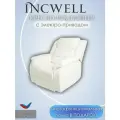Кресло Incwell Premium Electro реклайнер с электроприводом и раскладкой до 180 градусов