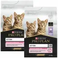 PRO PLAN KITTEN DELICATE DIGESTION для котят с чувствительным пищеварением с индейкой (3 + 3 кг)