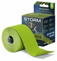 Кинезио тейп для тела RaveTape STORM 5см х 5м Лайм, водостойкий