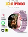 Cмарт часы X10 PRO3 Умные часы 45MM Series Smart Watch, Изогнутый экран AMOLED, Android, Bluetooth звонки, Сиреневый