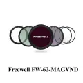 Freewell 62mm Versatile Magnetic VND Filter System Магнитное Регулируемое Затемняющее Зеркало Семь В Одном Наборе 62 Мм