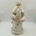 Игрушка новогодняя Дед Мороз, папье-маше, бумага, вата, роспись, СССР, 1960-1980 гг.
