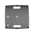 GRAVITY / Германия Gravity wb 431 c b - квадратное стальное основание для спикерных стоек со смещенным центром, 3 x m20