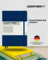 Блокнот Leuchtturm1917 Classic A5 (14.5x21см.) 80г/м2 - 251 стр. в клетку, твердая обложка, цвет: Синий Неви
