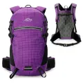 Hydration backpack, 25L hiking backpack, hiking water backpack for men and women lightweight hydration bag, suitable for hiking, Purple, Унисекс