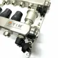Коллекторная группа из нержавеющей стали 1/без расходомеров/ 6 выходов TIM арт. KBS5006