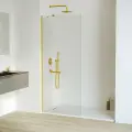 Душевая перегородка RGW Walk In WA-102Gb 1200x1950 золото 351010212-16