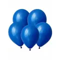 Синий, Пастель (Яркий Синий) / Navy blue, латексный шар, 25 см, 50 шт