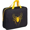 Папка на молнии с ручками BRAUBERG А4, 1 отделение, полиэстер, 80 мм, Venomous spider, комплект из 2 шт, 271485