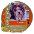 Dog Lunch влажный корм для взрослых собак, крем-суфле с цыпленком 125 гр (18 шт)