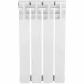 Радиатор биметаллический аквапром BI 500/80 B20 4 секции 00-00017647, белый
