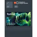 55” Телевизор Tuvio 4К ULTRA HD DLED Frameless на платформе Google TV, TD55UFBCV51, черный