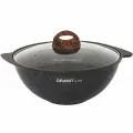 Казан Для Плова 3,5л d260 h120 АП Granit Ultra Ст/Кр Полукруглое Дно Original Цв/Уп Kukmara КГО37А