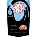 Корм влажный Enso полнорационный для взрослых кошек, кусочки в соусе с лососем, 24шт х85 г.