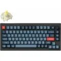 Беспроводная клавиатура Keychron V1 Max, 75%, RGB, Gateron Banana, переключатель, черная