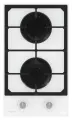 Варочная панель газовая KUCHE GGH 320 WF встраиваемая белая независимая