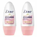 Dove Дезодорант шариковый женский Pro collagen, 50 мл, 2 шт/