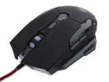 Мышь Gembird MG-600, игровая, USB, 3200dpi, 7кн, подсветка, макросы