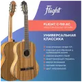FLIGHT C-110 AC 4/4 Гитара классическая 4/4