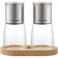 Мельница для перца/соли Rondell Cayenna, набор из 2 предметов, стальной (RD-1802)