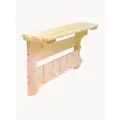 Полка с вешалкой, 6 рожков, 54х31х14 см, липа Класс Б Банные штучки