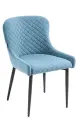 Стул обеденный Everprof Ray ткань голубой