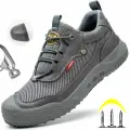 Дышащие рабочие кроссовки для мужчин Защитная обувь Рабочая обувь с защитой от ударов