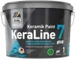 Краска для Стен и Потолков Моющаяся Dufa Premium KeraLine 7 Keramik Paint 2.5л Белая, Матовая / Дюфа Премиум Кералайн 7 Керамик Пейнт.