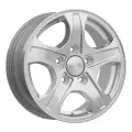 Литые диски Скад Калипсо 6,5x16 5x130 ET43 dia 84,1 селена Россия (цвет: серебристый)