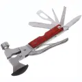 Мультитул складной «А33» с пассатижами, 7 функций, металл/дерево, 18см, чехол в комплекте