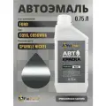 Краска для FORD, код CQ5G, CQ5GWWA, SPARKLE NICKEL, автомобильная эмаль базовая под лак FixPaint Basic в канистре, 0,75 л