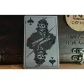 Титановая EDC карта CKF Jack of Spades First Edition