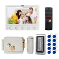 Видеодомофон Atix 7 комплект для дома с замком EL и кодовой панелью / на калитку