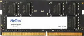 Оперативная память Netac DDR4 SO-DIMM 8Gb 2666MHz pc-21300 (NTBSD4N26SP-08)