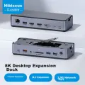 Hagibis Desktop Expansion Dock, Hard Drive Enclosure, Type-C Converter, Compatible with Apple Computers, MacBook, Thunderbolt 4 Interface Laptops, HDMI Adapter, M.2 Expansion