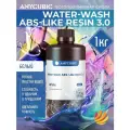 Фотополимерная смола Anycubic Water-Wash ABS-Like Resin 3.0, белая (white) (1 кг)