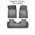 Комплект 3D ковриков ЭВА с бортами в салон авто для Haval F7 I (18-24г.), F7x I (19-24г.). ЕВА соты от SUPERVIP для Хавал. Серый цвет.