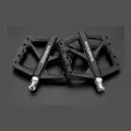 Педали ROCKBROS M906-BK, нейлон, черные, ось Cr-Mo, сменные шипы, подшипником DU