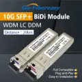 Go-Fibereasy GSFP-10G-BX10-U/D BiDi 10G SFP+ Модуль 1pair 10km