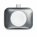 Беспроводное зарядное устройство Satechi USB-C 2 in 1 Wireless Charging Dock для Apple Watch и Apple AirPods ST-UC2WCDM - Цвет: серый космос