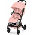 Коляска прогулочная Cybex Beezy 2026, розовый (candy pink) с дождевиком и бампером
