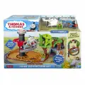 Fisher-Price Thomas Friends Track Master моторизованный поезд и набор дорожек для дошкольников в возрасте от 3 лет и старше / Sodor Safari