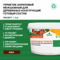 Герметик акриловый межшовный Prosept (3кг) орех
