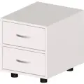 Комод СитиМебель-1 Ширина 40 см, Глубина 50 см, Высота 45 см, цвет: белый