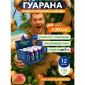 Гуарана 3000 SPORTTECH, со вкусом манго-апельсин, 12 шотов по 60 мл, энергия, выносливость, похудение, тонус